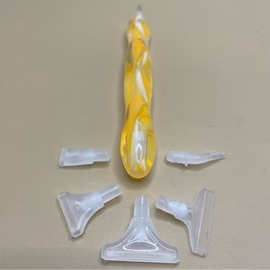 5D Dimond Art Painting Yellow Diamond Drill Pen With Multiple Tips